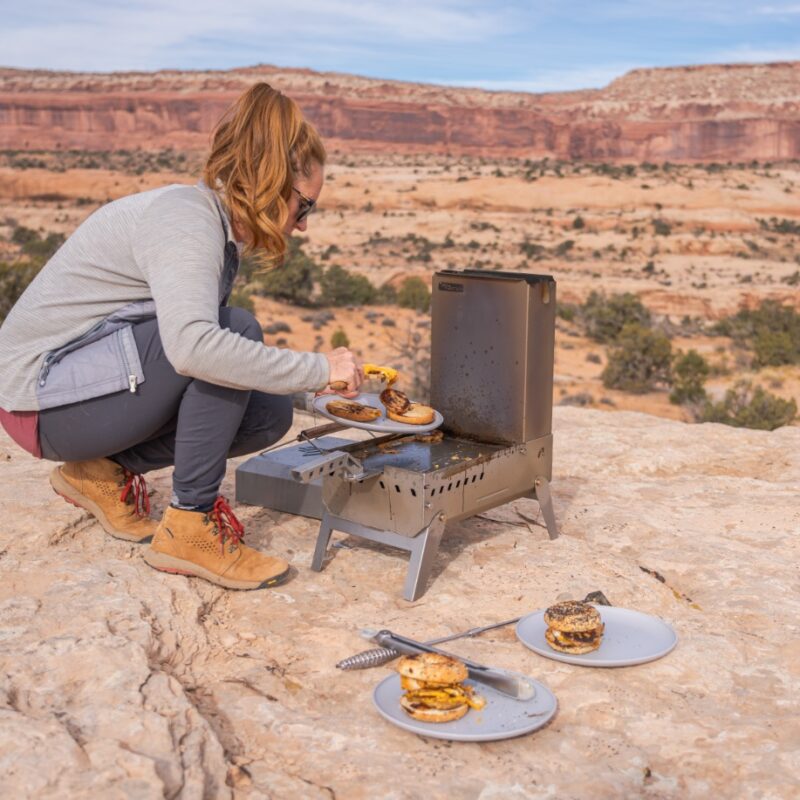 The 7/4 MBRR Portable Grill - Deluxe Package